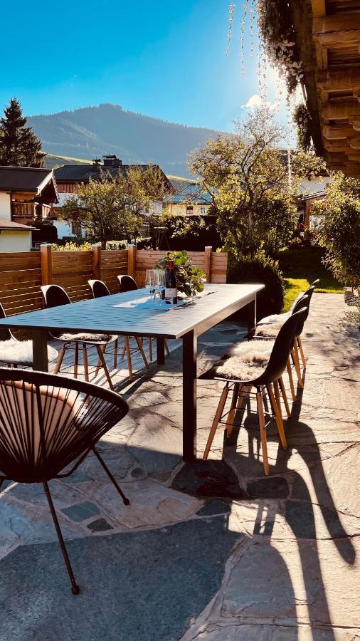 Chalet Hoamat Leben Leogang Esterno foto