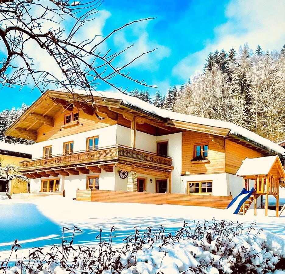 Chalet Hoamat Leben Leogang Esterno foto
