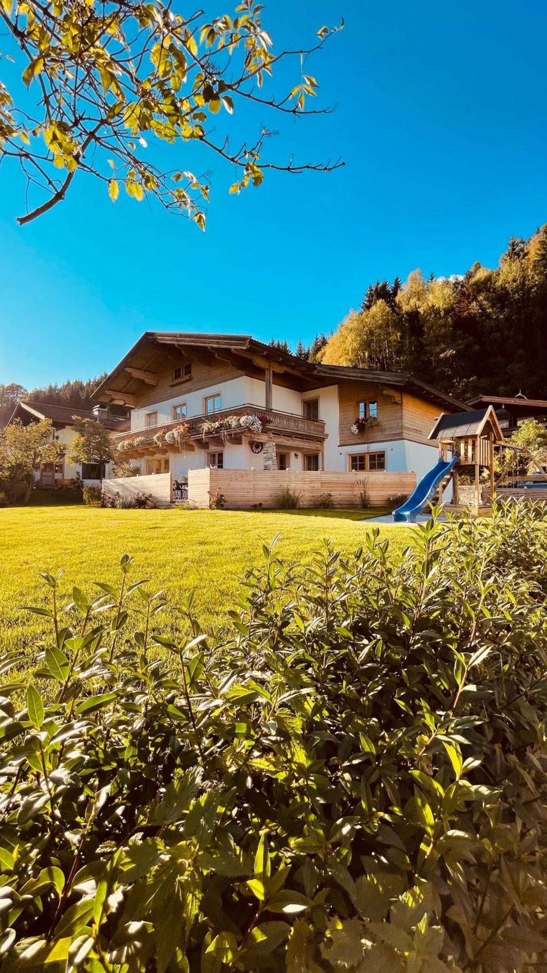Chalet Hoamat Leben Leogang Esterno foto